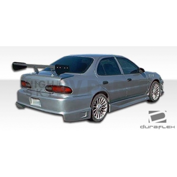 Extreme Dimensions Side Skirt - Primered Fiberglass Reinforced Plastic Black Set of 2 - 101243-2