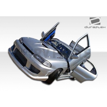 Extreme Dimensions Side Skirt - Primered Fiberglass Reinforced Plastic Black Set of 2 - 101243-3