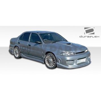 Extreme Dimensions Side Skirt - Primered Fiberglass Reinforced Plastic Black Set of 2 - 101243-4