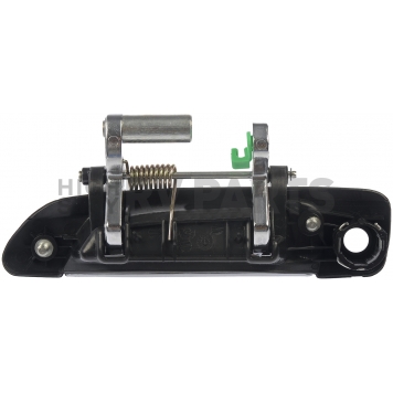 Help! By Dorman Exterior Door Handle - Plastic Silver Insert With Black Trim Single - 80294-1
