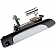 Help! By Dorman Exterior Door Handle - Plastic Silver Insert With Black Trim Single - 80294