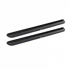Westin Automotive Running Board Black Textured Powder Coated Steel Stationary - 57-53255