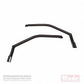 Westin Automotive Rainguard - Smoke Gloss Acrylic Set Of 2 - 7244485