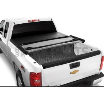 Smittybilt Tonneau Cover Soft Folding Black Matte Vinyl - 2640071-1