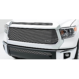 T-Rex Grille Insert - Horizontal Bar Aluminum Polished - 20965