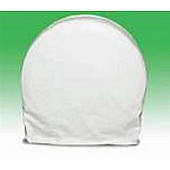 Covercraft Tire Cover 24 Inch To 26 Inch White Flannel Backed Vinyl Set Of 2 - ST7000WH