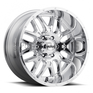 Ultra Wheel 18 Diameter 12 Offset Chrome Plated Single - 203-8981C+12