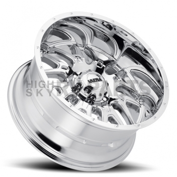 Ultra Wheel 18 Diameter 12 Offset Chrome Plated Single - 203-8981C+12-1