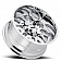 Ultra Wheel 18 Diameter 12 Offset Chrome Plated Single - 203-8981C+12