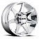 Ultra Wheel 18 Diameter 12 Offset Chrome Plated Single - 205-8982C+12