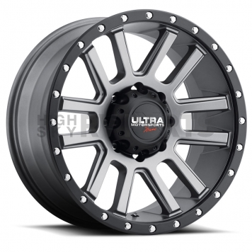 Ultra Wheel 18 Diameter 12 Offset Painted Satin Single - 107-8982GN+12