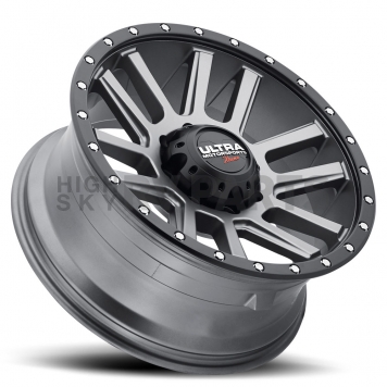 Ultra Wheel 18 Diameter 12 Offset Painted Satin Single - 107-8982GN+12-1