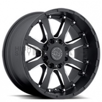 Black Rhino Wheel Sierra - 20 x 9 Black With Natural Accents - 2090SRA128165B22
