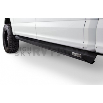 Amp Research Running Board 600 Pound Capacity Aluminum Power Lowering - 77168-01A-1