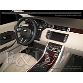 B & I Fender Dash Panel Trim WD1053BSNB