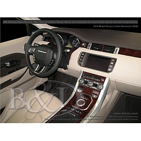 B & I Fender Dash Panel Trim WD1053BSNB