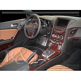 B & I Fender Dash Panel Trim WD1065ADC3