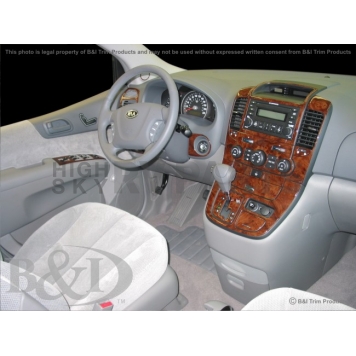 B & I Fender Dash Panel Trim WD659ASDB-1