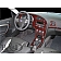 B & I Fender Dash Panel Trim WD660ASDB