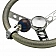 American Shifter Company Steering Wheel Knob 15754