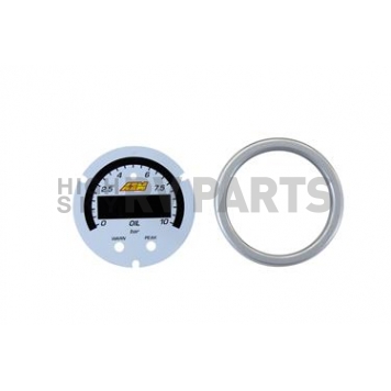 AEM Electronics Gauge Face Overlay - White Daytime Color/ Nighttime Color - 300307ACC