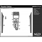 B & I Fender Dash Panel Trim WD322ACF1