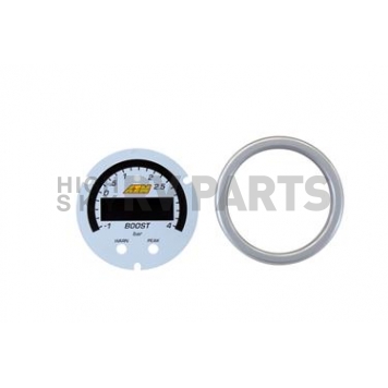 AEM Electronics Gauge Face Overlay - White Daytime Color/ Nighttime Color - 300308ACC