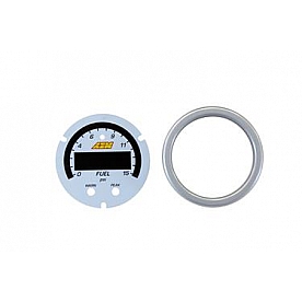 AEM Electronics Gauge Face Overlay - White Daytime Color/ Nighttime Color - 300309ACC