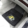 Fan Mat Floor Mat - Universal Fit Black Vinyl Set of 2 - 13282