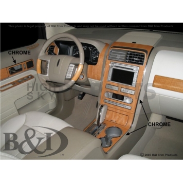 B & I Fender Dash Panel Trim WD806ANT