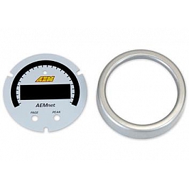 AEM Electronics Gauge Face Overlay - White Daytime Color/ Nighttime Color - 300312ACC