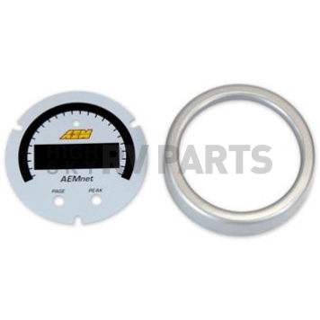 AEM Electronics Gauge Face Overlay - White Daytime Color/ Nighttime Color - 300312ACC