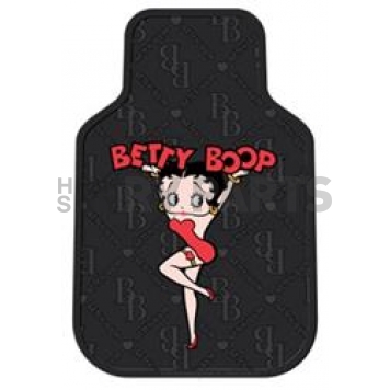 Plasticolor Floor Mat - Universal Fit Rubber Heart Tattoo Betty Boop Set of 2 - 001462R01