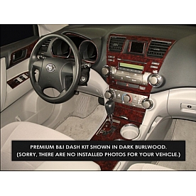 B & I Fender Dash Panel Trim WD209SNB
