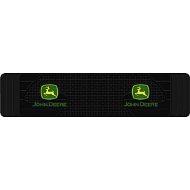 Plasticolor Floor Mat - Cut-To-Fit Rubber John Deere Logo Single - 000689R01