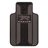 Plasticolor Floor Mat - Universal Fit Rubber R Racing Logo Set of 2 - 001310R01