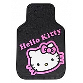 Plasticolor Floor Mat - Universal Fit Rubber Hello Kitty Head With Bow Set of 2 - 001502R01