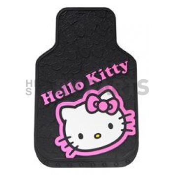 Plasticolor Floor Mat - Universal Fit Rubber Hello Kitty Head With Bow Set of 2 - 001502R01