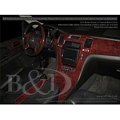 B & I Fender Dash Panel Trim WD1008BSCA