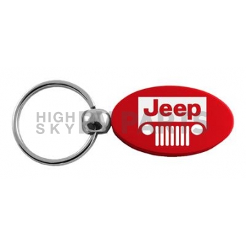 Automotive Gold Key Chain 340JEEGRED