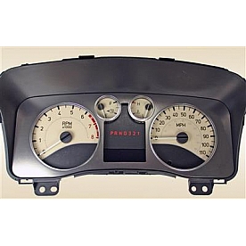 US Speedo Gauge Face Overlay - Tan Daytime Color/ Black Letter Color - H30612