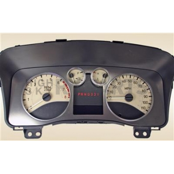 US Speedo Gauge Face Overlay - Tan Daytime Color/ Black Letter Color - H30612