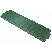 Rubber Queen Floor Mat - Cut-To-Fit Rubber Black Single - 70591