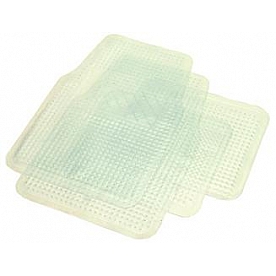 Rubber Queen Floor Mat - Universal Fit Rubber Beige Set of 4 - 70613