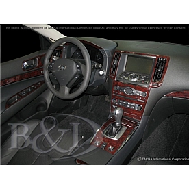 B & I Fender Dash Panel Trim WD986BSDB
