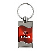 Automotive Gold Key Chain 3075TSXRED