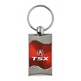 Automotive Gold Key Chain 3075TSXRED