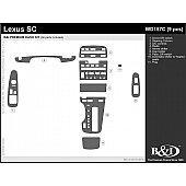 B & I Fender Dash Panel Trim WD157CSC