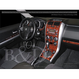 B & I Fender Dash Panel Trim WD638ASNB