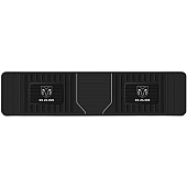 Plasticolor Floor Mat - Trim-To-Fit Rubber Dodge Ram Logo Black - 001817R25